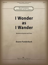 I Wonder as I Wander Woodwind Quintet and Piano cover